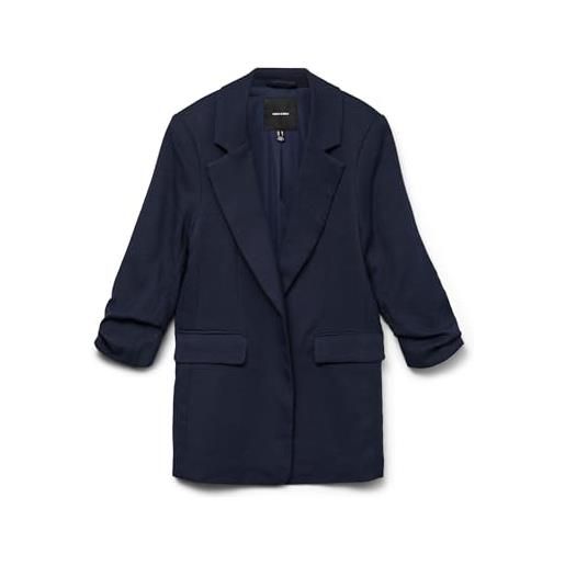 VERO MODA vmfrida ls regular noos, blazer blu marine, 40 donna