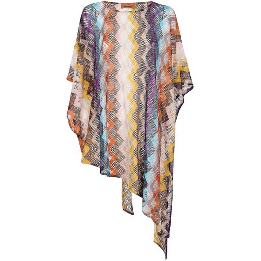 Missoni tunica con motivo chevron - toni neutri