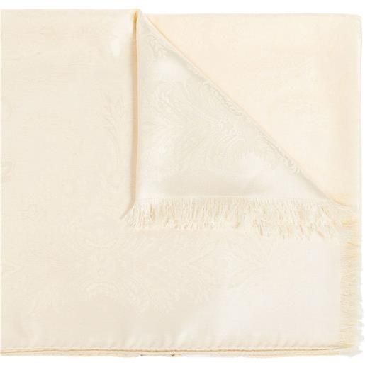 ETRO sciarpa con effetto jacquard - toni neutri