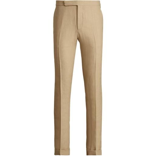 Ralph Lauren Purple Label pantaloni gregory - toni neutri