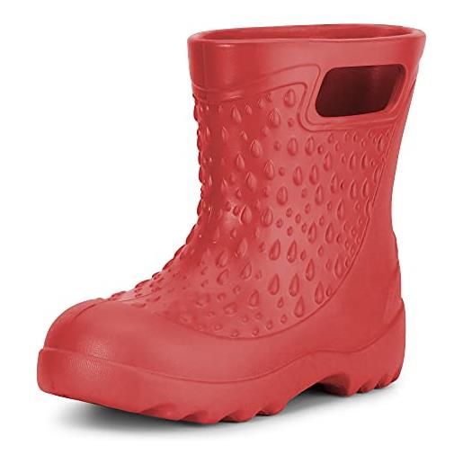 Ladeheid stivali bambino e bambina in eva ladw006 (rosso 1841, 28/29 eu)