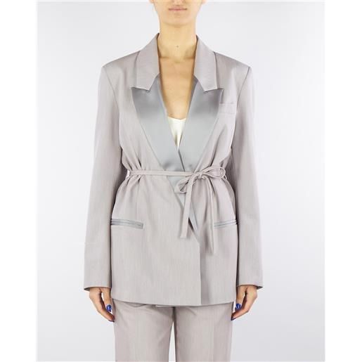 VICOLO giacca grigio smocking