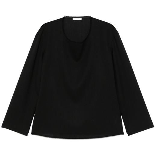 The Row blusa cattaleya - nero