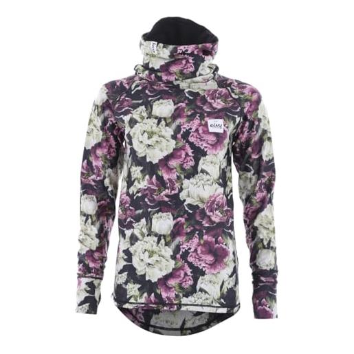 Eivy icecold gaiter top maglietta da yoga, fiore invernale, l donna