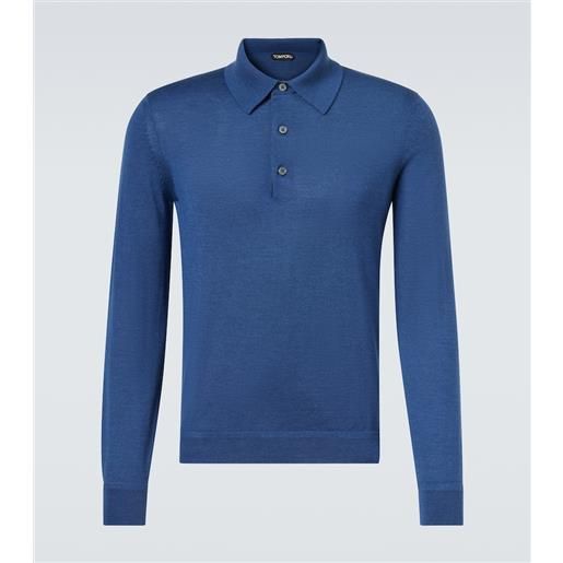Tom Ford polo in cashmere e seta