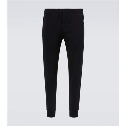 Prada pantaloni slim in misto cotone