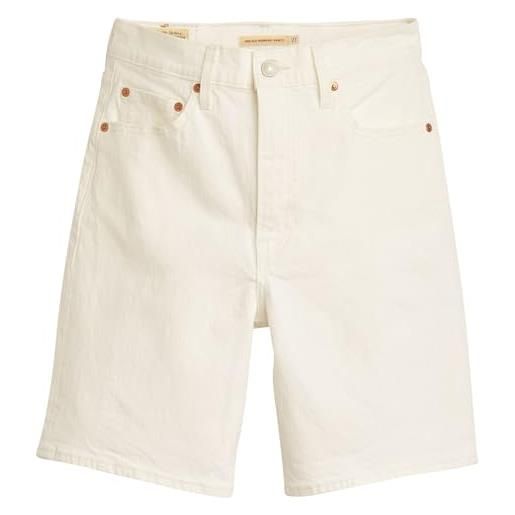Levi's ribcage bermuda short pantaloncini, pisco sour, 27w donna