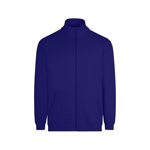 Mukua sz270u cooper;Felpa unisex cerniera;Colore royal blu;Taglia 4xl, blu reale, 4xl