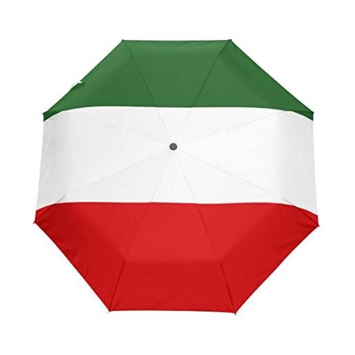 GAIREG ombrello pieghevole con motivo bandiera del kuwait ombrello pieghevole antivento automatico aperto