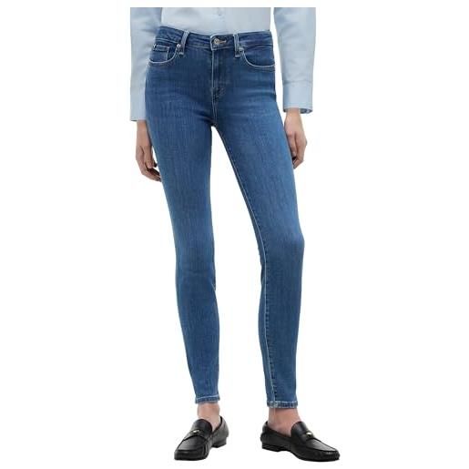 Tommy Hilfiger donna jeans como skinny fit, blu (nos mid blue), 32w/29l
