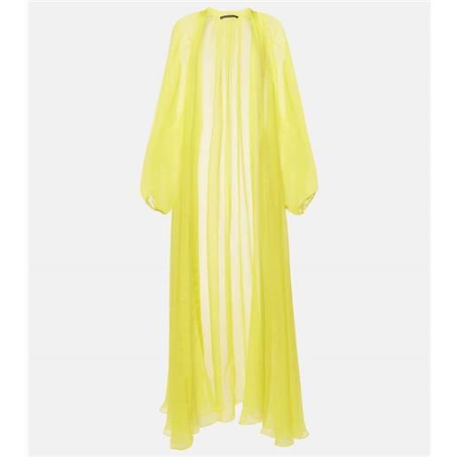 Max Mara soprabito medicea in chiffon di seta