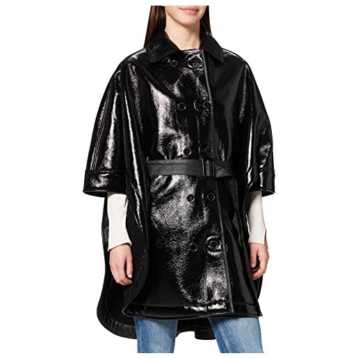 United Colors of Benetton giaccone 2sgcdn003 giacca, nero 100, s donna