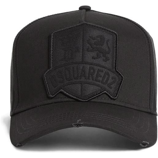 DSQUARED2 cappello da baseball con applicazione - marrone
