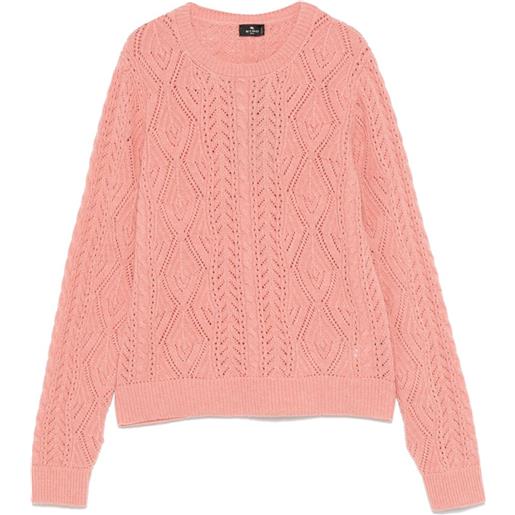 ETRO maglione in lana - rosa