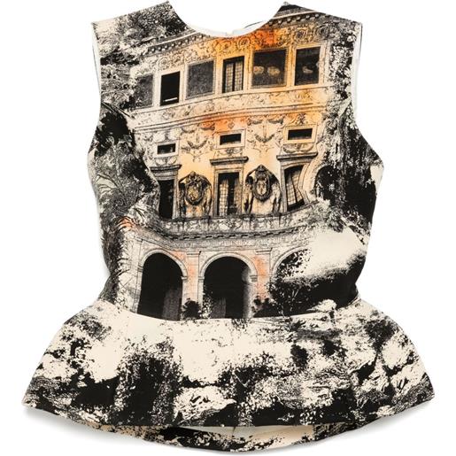 Isabel Sanchis top con stampa - giallo