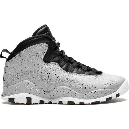 Jordan Kids sneakers air jordan 10 retro - grigio