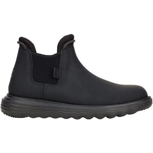 Hey dude stivaletti branson classic in pelle nero