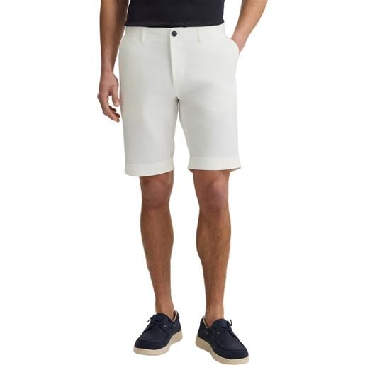 Liu jo bermuda in tela di cotone bianco