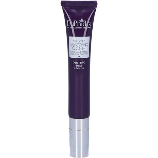 Zeta Farmaceutici SpA euphidra contorno occhi restore+ 20 ml concentrato