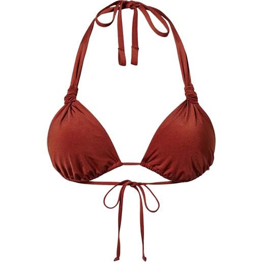 TWINSET triangolo da bagno con arricciature