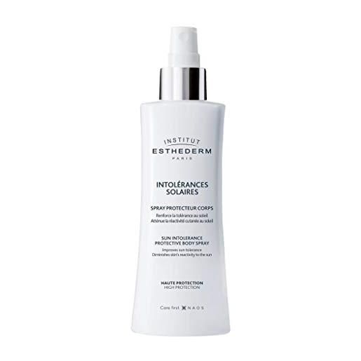 INSTITUT ESTHEDERM PARIS institut esthederm - intolleranze solari - protezione solare corpo - alta tollerabilità - protegge e rinforza - previene la reattività cutanea - alta protezione - spray 150 ml