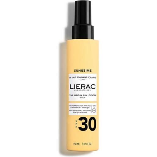 lierac sunissime latte solare fond30