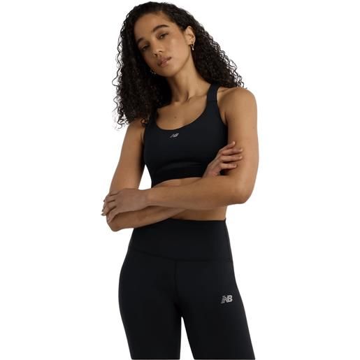 NEW BALANCE essential train bra top sportivo donna
