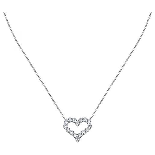Morellato tesori collana donna in argento 925% , zirconi - saiw128