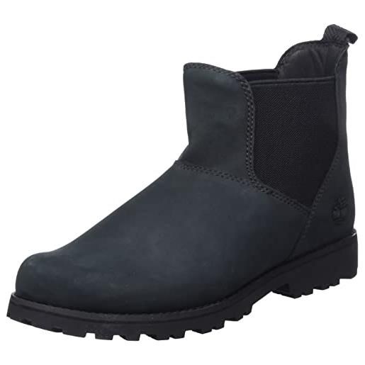 Timberland unisex kid's asphalt trail chelsea boot (youth) chukka boat, soil, 1 uk child