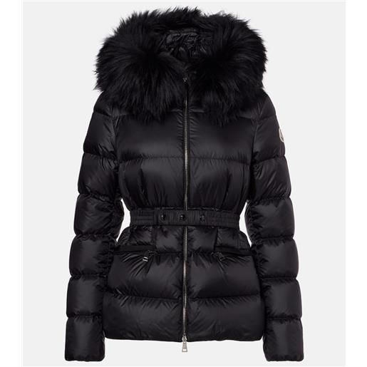 Moncler piumino boed con shearling