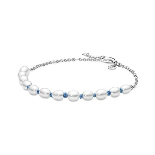 Pandora bracciale con perle coltivate d'acqua dolce trattate 591689c01-18