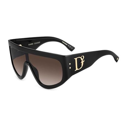 Dsquared2 d2 0149/s 807/ha black sunglasses woman standard, standard, 99