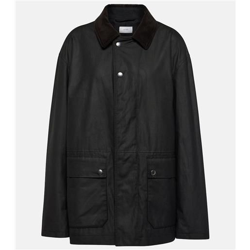 The Row giacca oversize frank in canvas