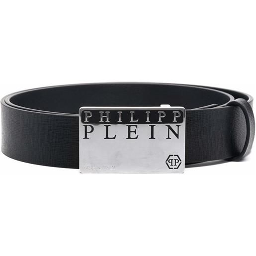 Philipp Plein cintura con fibbia - nero