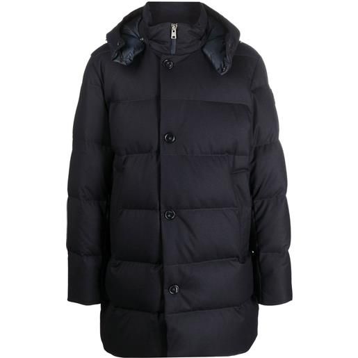 Woolrich parka trapuntato - blu