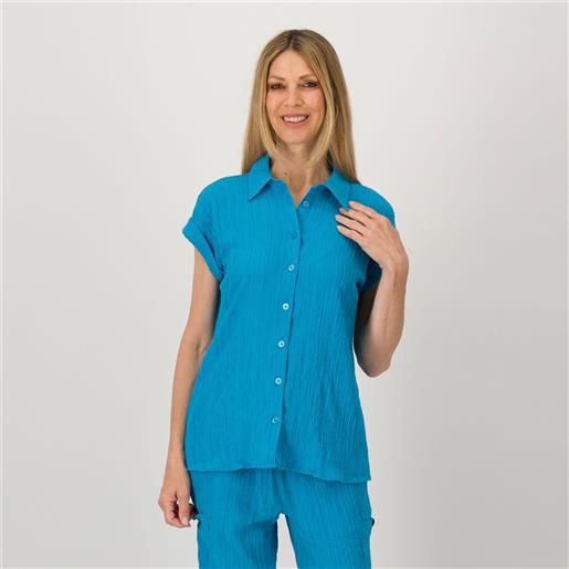 Nina Leonard camicia a maniche corte