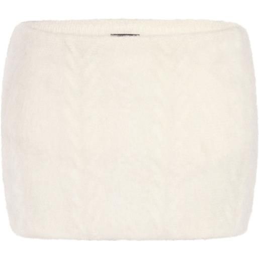 Jacquemus gonna the nuvola - bianco