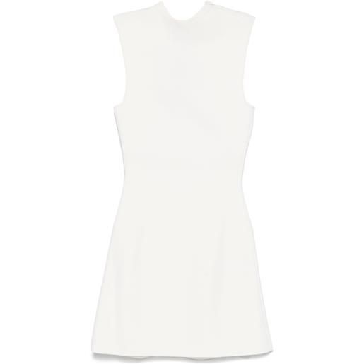 Cult Gaia abito corto con cut-out - bianco