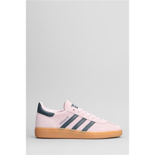 Adidas sneakers handball spezial in camoscio rosa