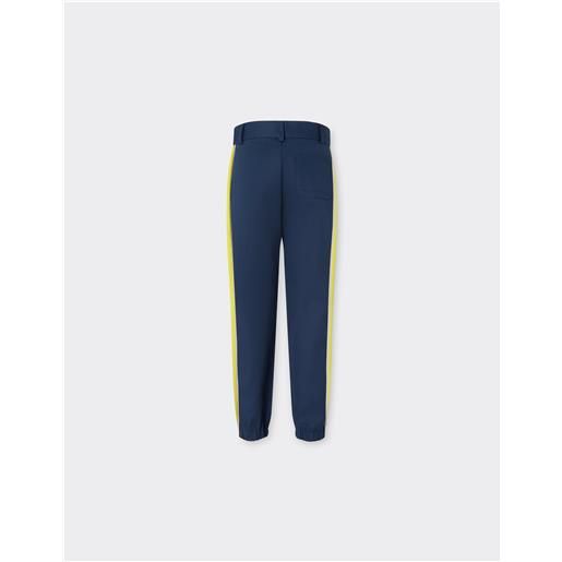 Ferrari pantalone in gabardine di cotone - pantaloni navy 6y