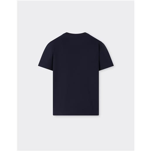 Ferrari t-shirt in cotone con logo Ferrari - t-shirts navy 10y