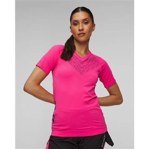 X-Bionic maglia da corsa da donna x-bionic twyce run shirt rosa
