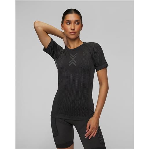 X-Bionic maglia da corsa da donna x-bionic xceed run shirt grigio-nero