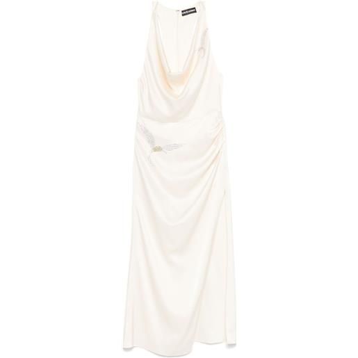 David Koma abito smanicato - toni neutri