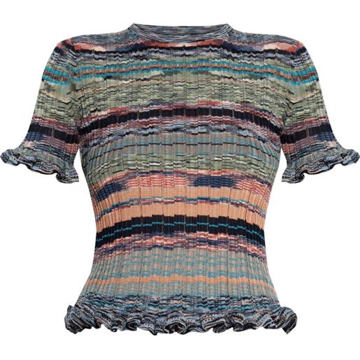 Ulla Johnson t-shirt miya - blu