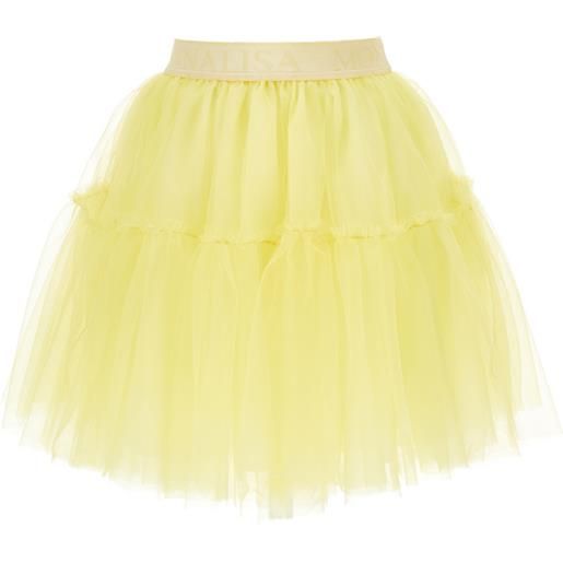 Monnalisa gonna tutù tulle manoseta