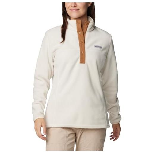 Columbia benton springs 1/2 snap pull over 2, pull over in pile donna, nero, xl