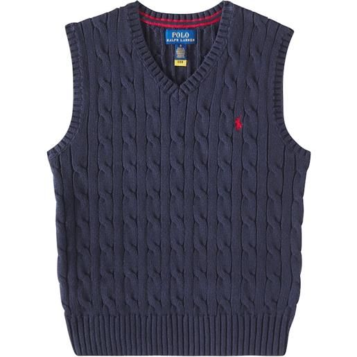 Polo Ralph Lauren Kids gilet in cotone