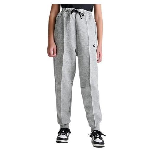 NIKE pantaloni da ragazza tech fleece grigio taglia l (147-158 cm) codice fd2975-063