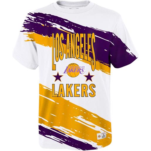 MITCHELL & NESS t-shirt lakers bambino
